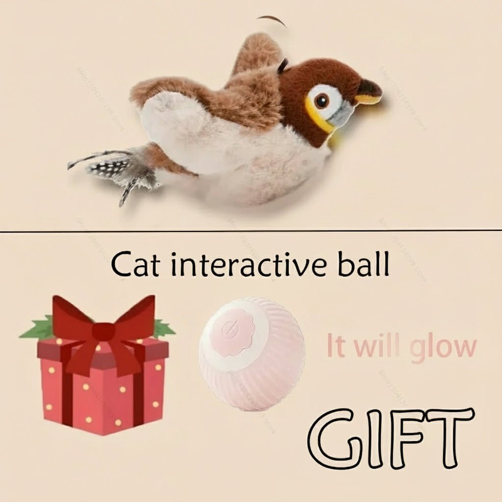 Sparrow Bird Interactive Toy + Free gift - glowing ball