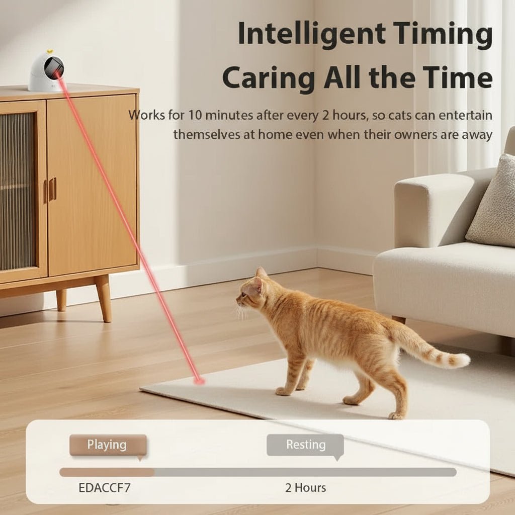 Pawfectos Smart Laser Pet Toy for Cats & Dogs - Interactive Pet Toys